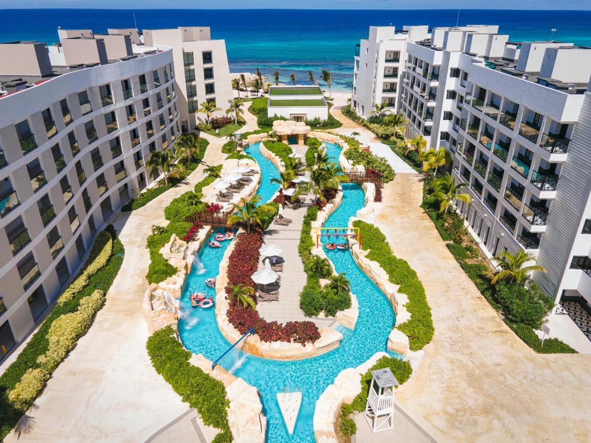 Ocean Eden Bay (Adults Only) Hotel Spring Rises Bagian luar foto Aerial view of the resort