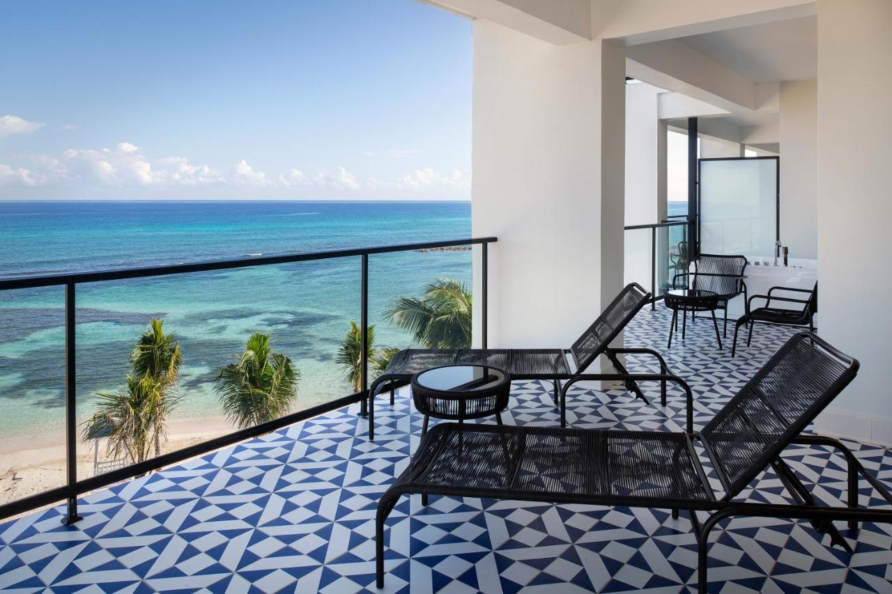 Ocean Eden Bay (Adults Only) Hotel Spring Rises Bagian luar foto Ocean view from a suite at the Iberostar Grand Hotel Bávaro