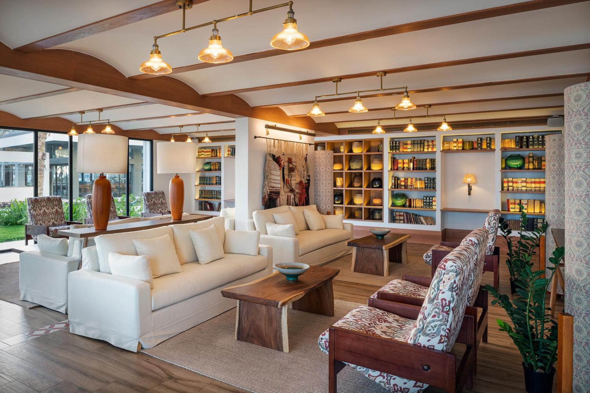 Ocean Eden Bay (Adults Only) Hotel Spring Rises Bagian luar foto The Library at the Four Seasons Resort